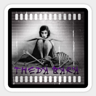 Theda Bara Sticker